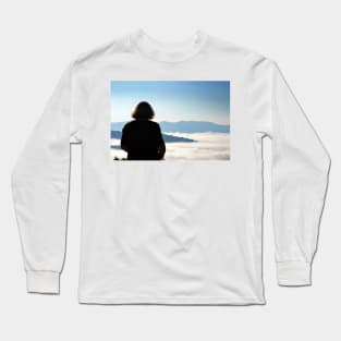 Mountain Contemplation Long Sleeve T-Shirt